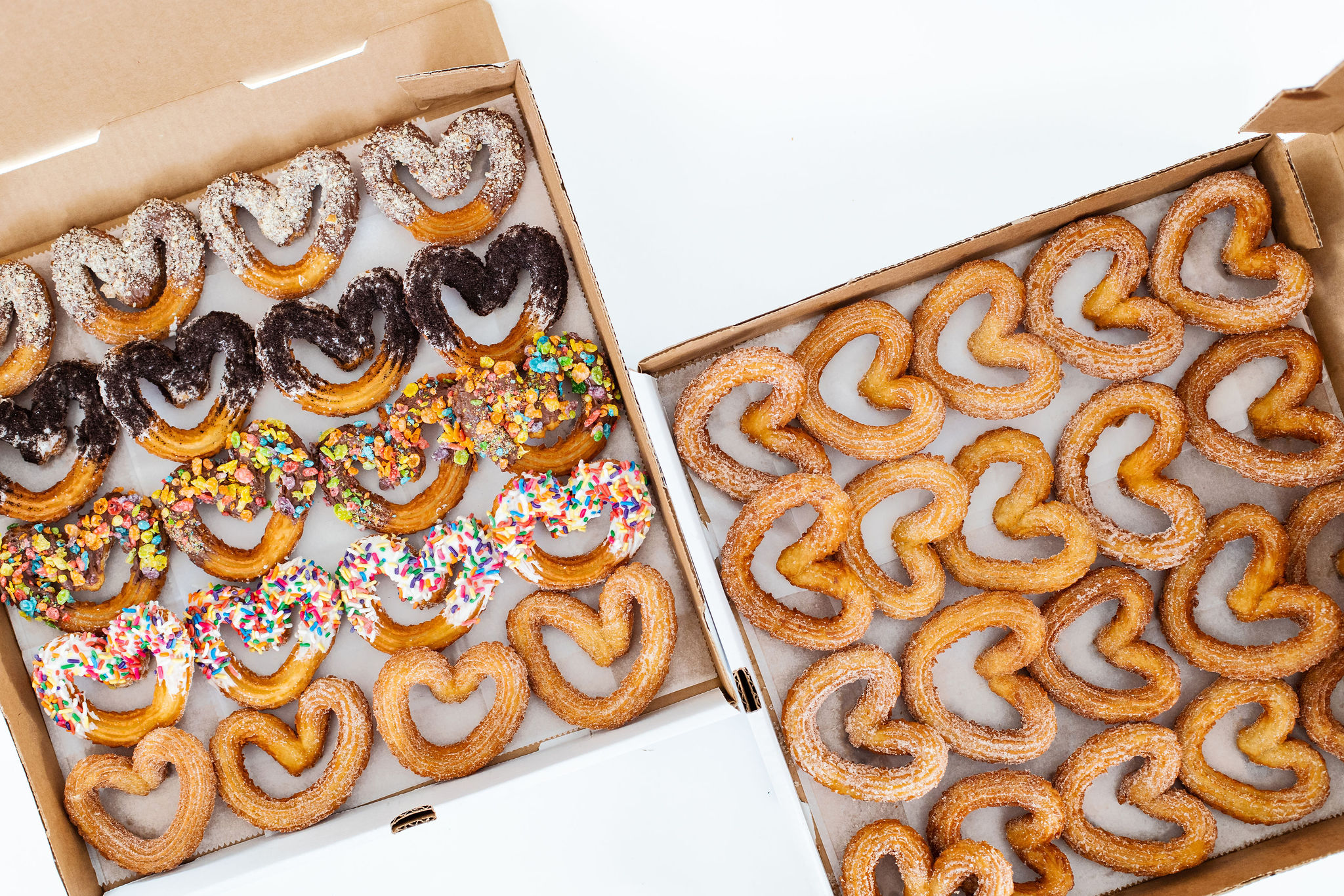 assorted heart shaped